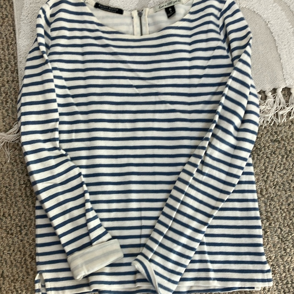 Striped Long Sleeve Top